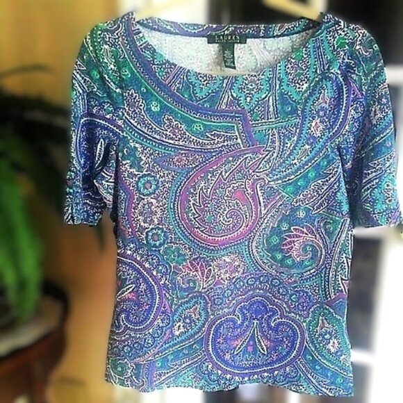 Ralph Lauren Tops - Gorgeous Ralph Lauren Tee/Top Size Large